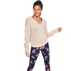 Victoria Secret's Pink Boyfriend V-Neck Sweater Size M